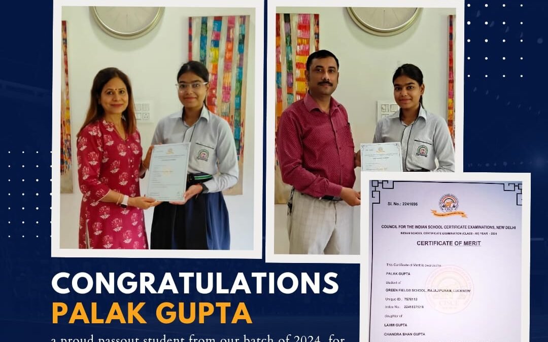 Congratulations to Palak Gupta, a proud passout student from our batch of 2024