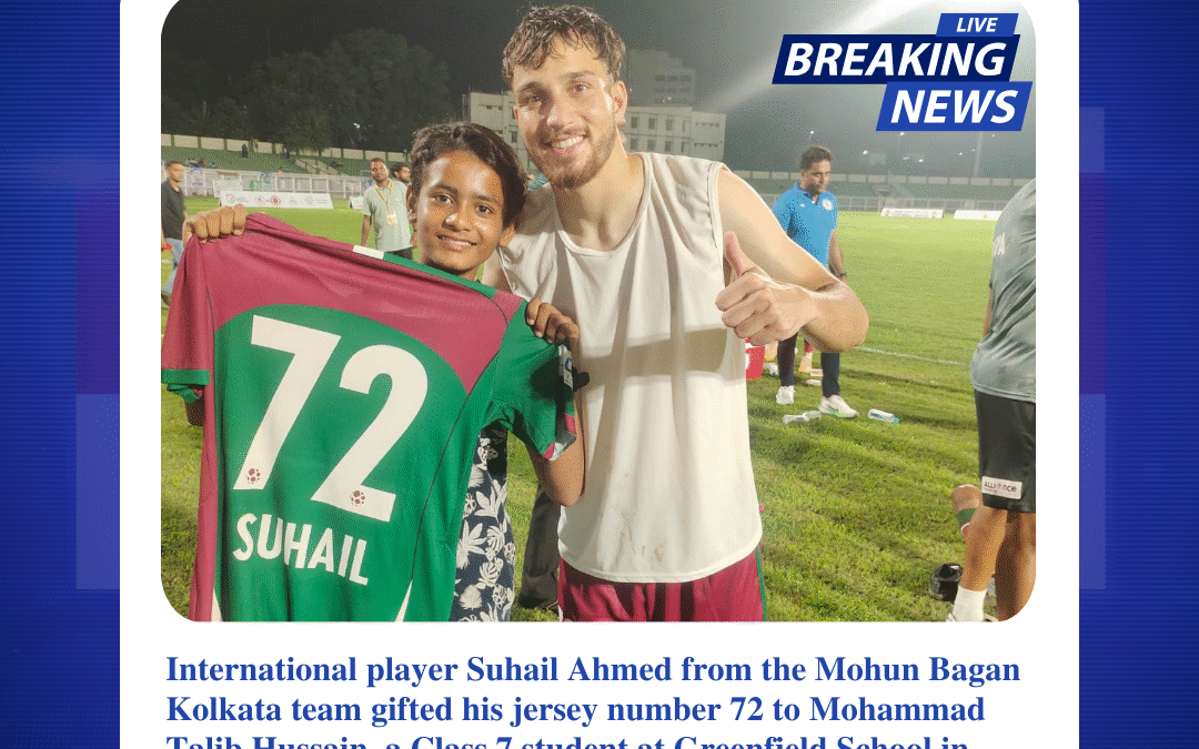 Suhail Ahmed Inspires Greenfield School’s Young Talent