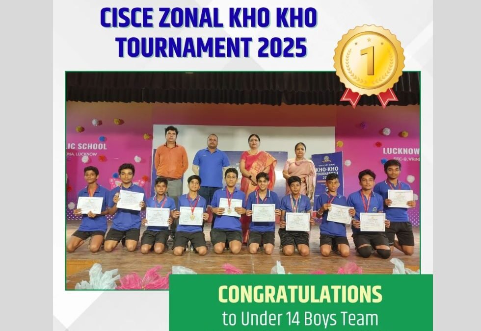 Greenfields Dominates CISCE Kho Kho Zonals: Triple Gold & Silver Haul!